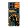 The Scream Death Grips Motorola Moto G 2025 Case