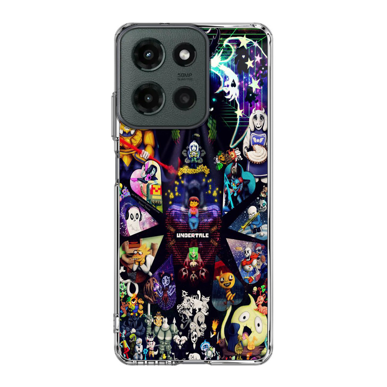 Undertale All Characters Motorola Moto G 2025 Case
