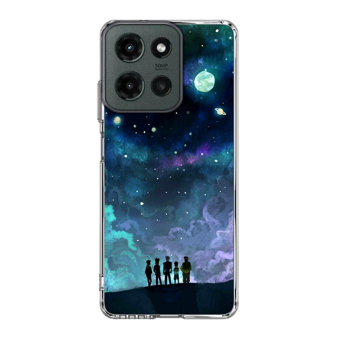 Voltron In Space Nebula Motorola Moto G 2025 Case