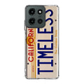 Back to the Future License Plate Timeless Motorola Moto G 2025 Case