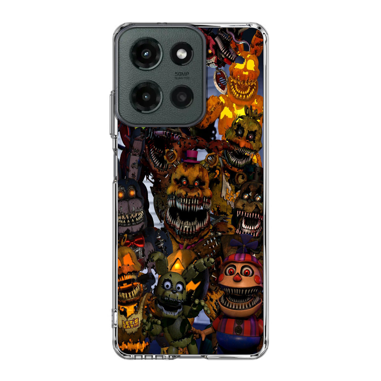 Five Nights at Freddy's Scary Characters Motorola Moto G 2025 Case