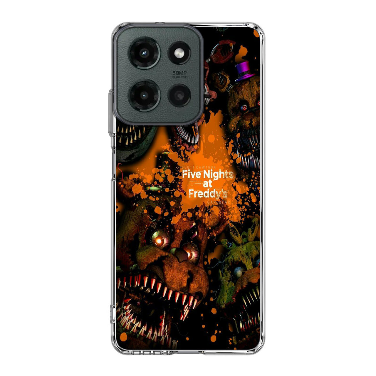 Five Nights at Freddy's Scary Motorola Moto G 2025 Case