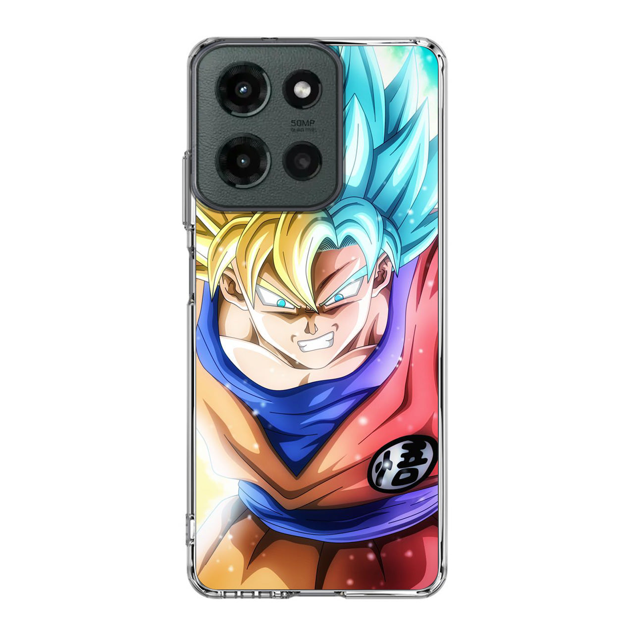 Goku SSJ 1 to SSJ Blue Motorola Moto G 2025 Case
