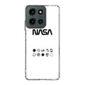 NASA Minimalist White Motorola Moto G 2025 Case