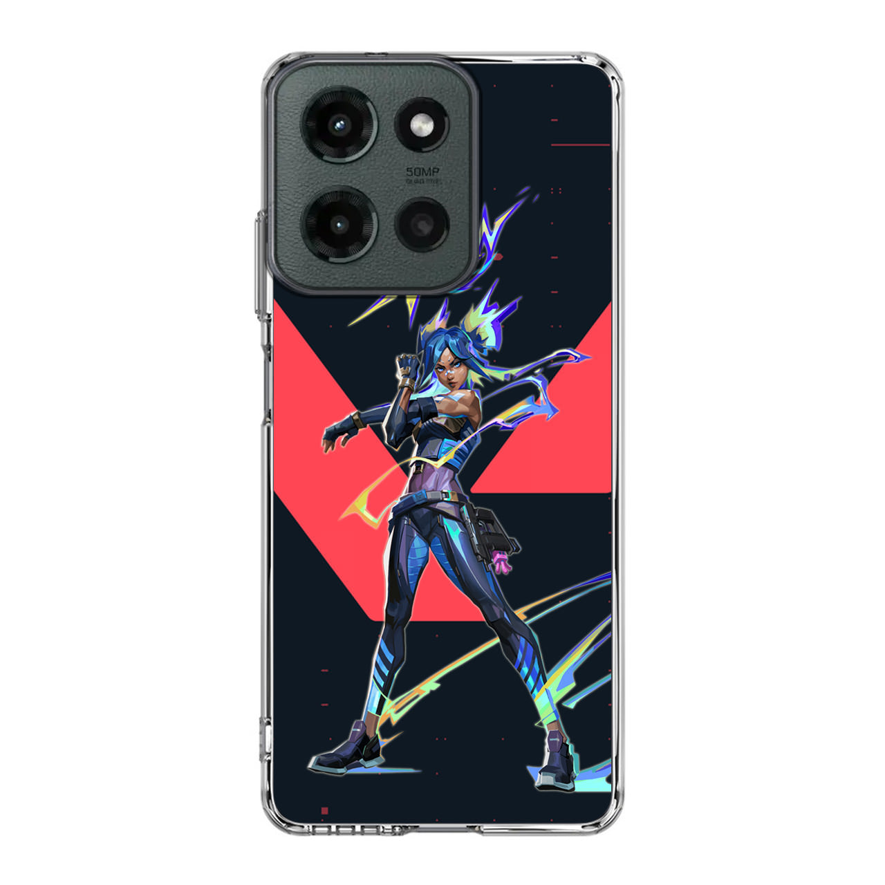 Neon Artwork Motorola Moto G 2025 Case