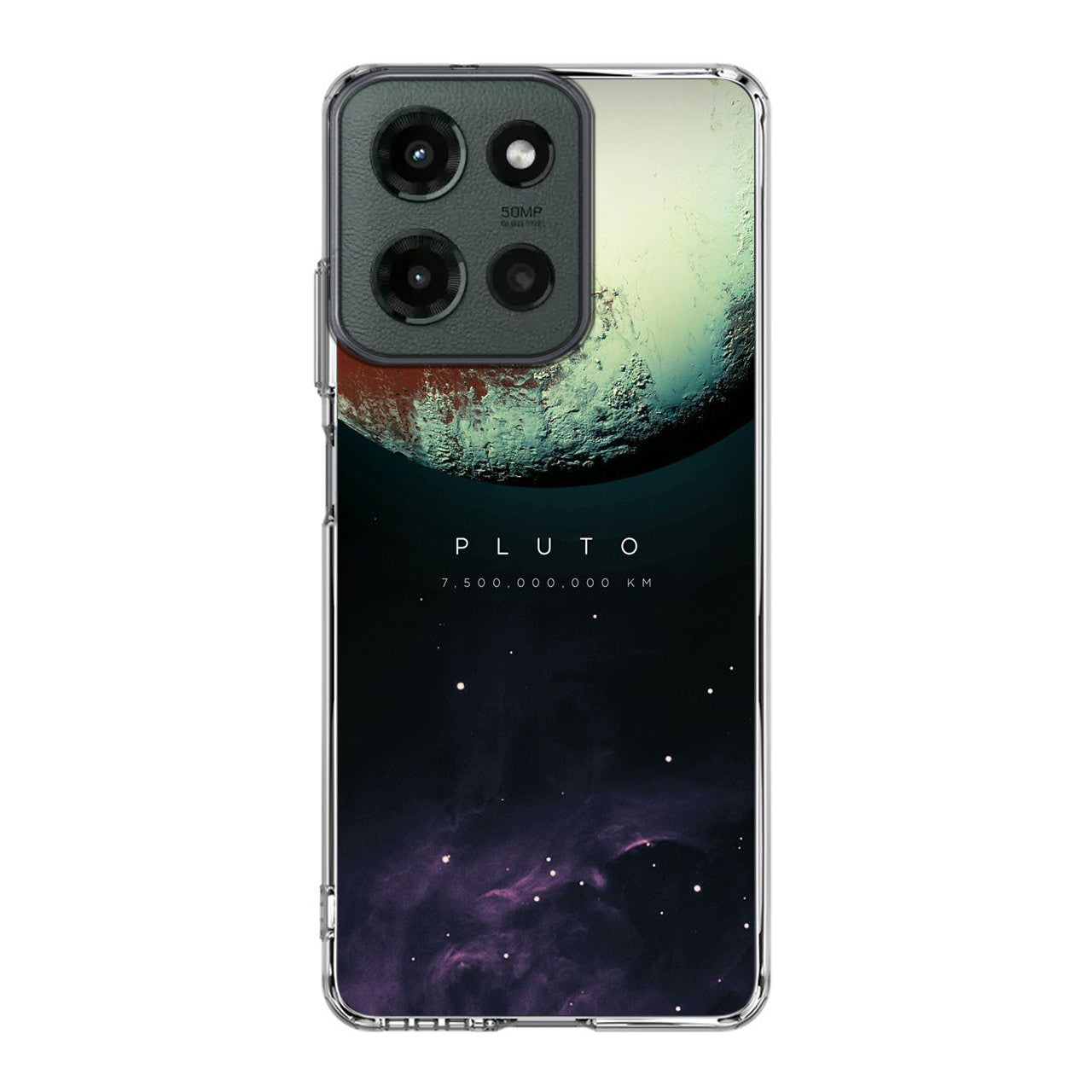 Planet Pluto Motorola Moto G 2025 Case