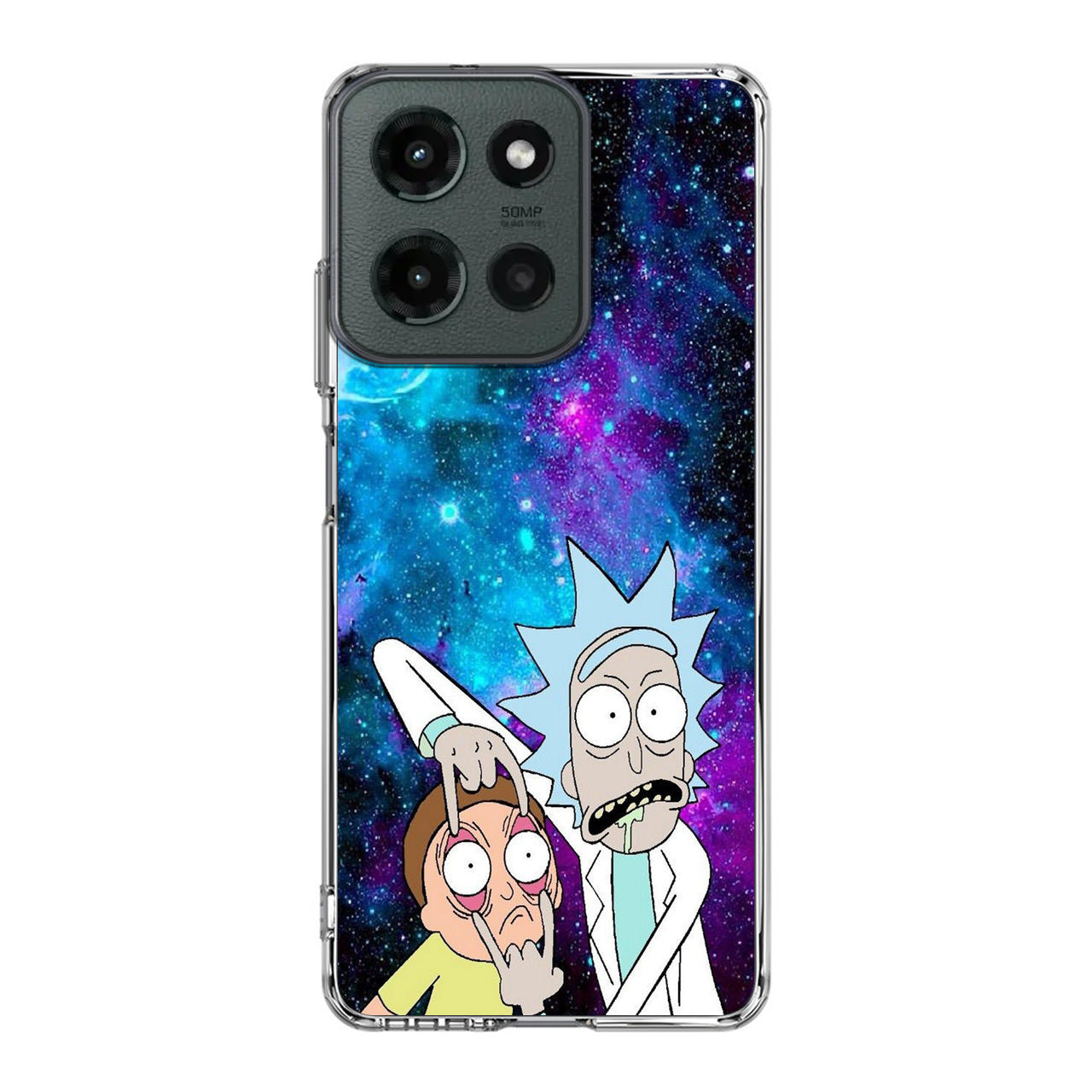 Rick And Morty Open Your Eyes Motorola Moto G 2025 Case