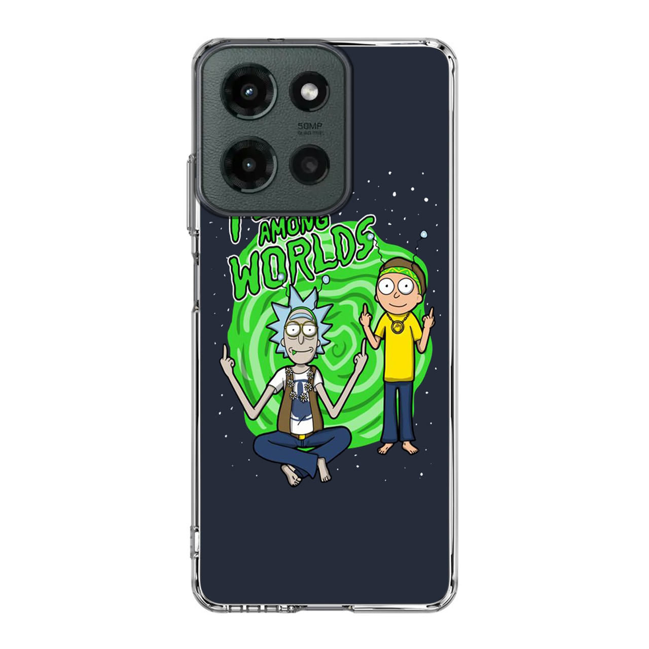 Rick And Morty Peace Among Worlds Motorola Moto G 2025 Case