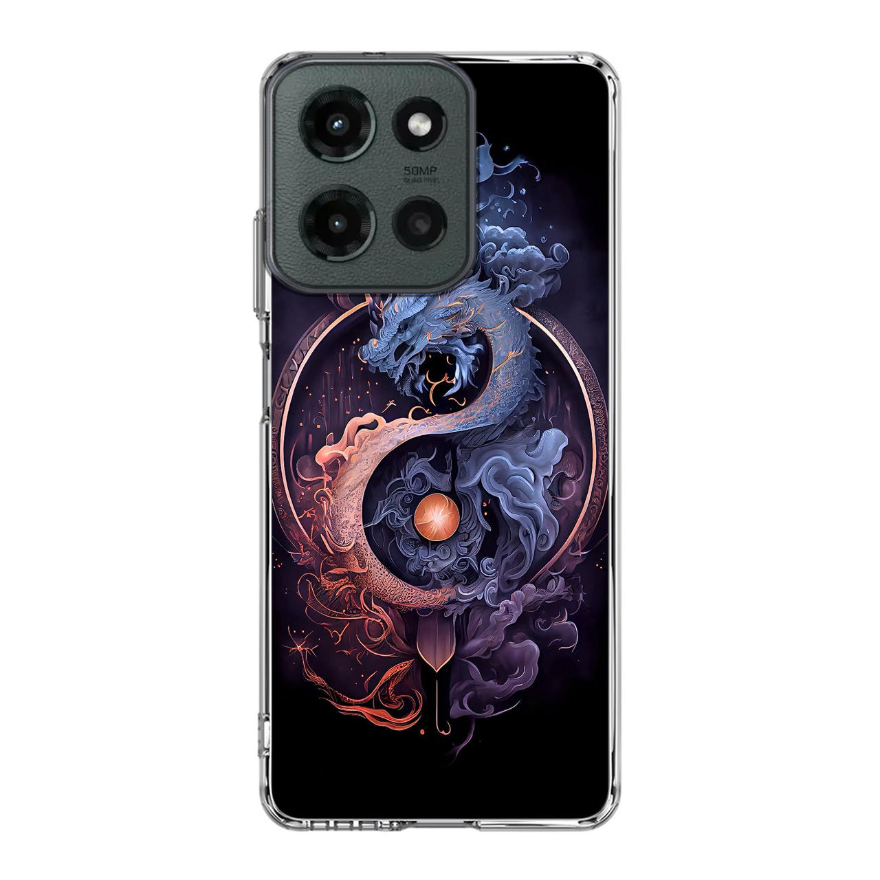 Dragon Yin Yang Motorola Moto G 2025 Case