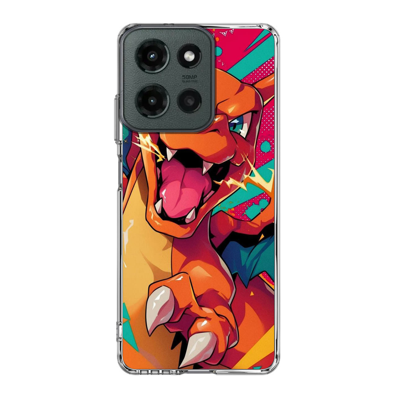 Blazing Fury Charizard Motorola Moto G 2025 Case