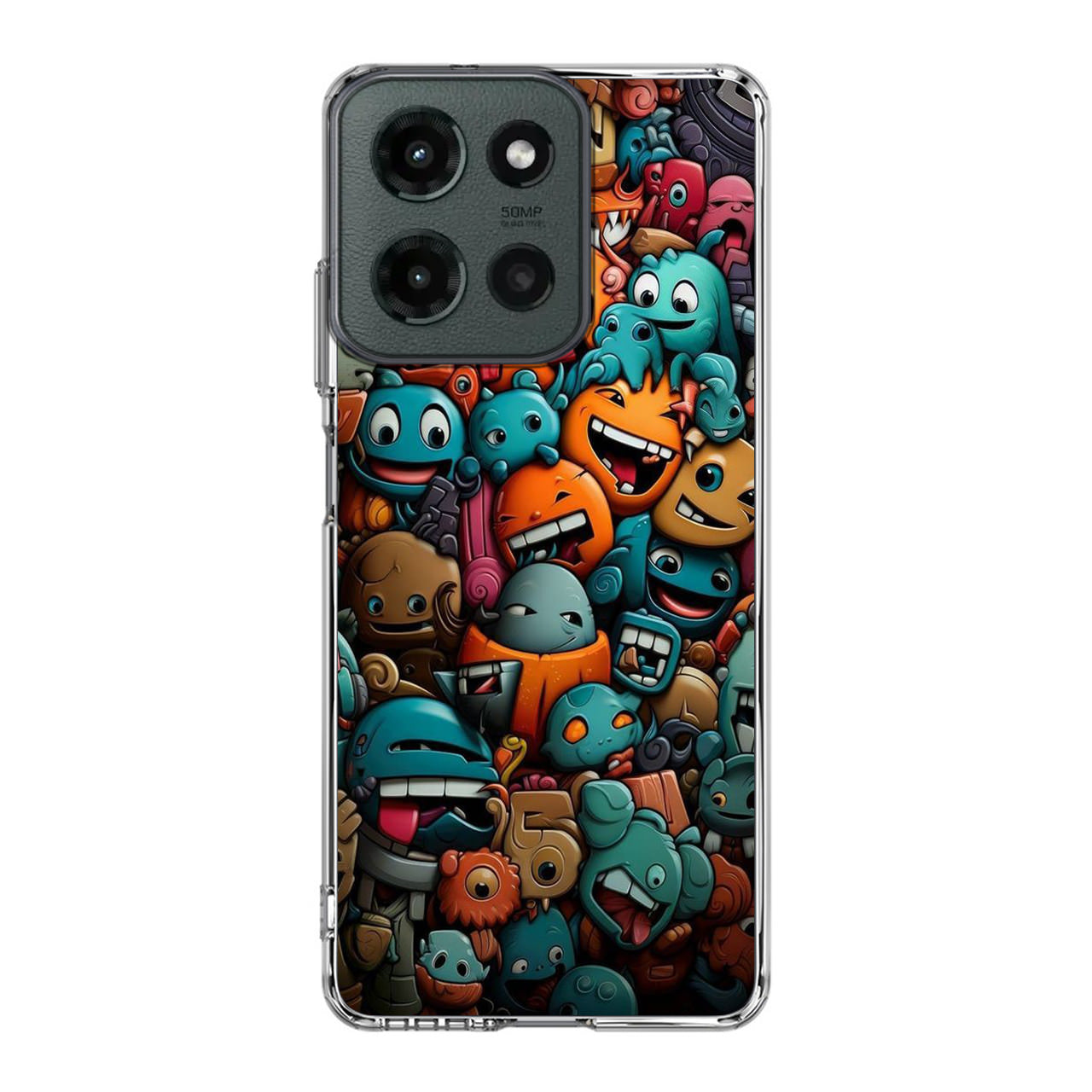 Chaos Chuckles Invasion Motorola Moto G 2025 Case