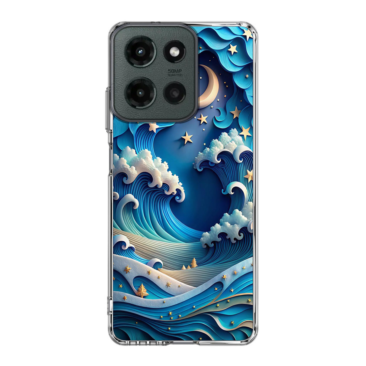 Dreamtide Where Stars Kiss the Sea Motorola Moto G 2025 Case