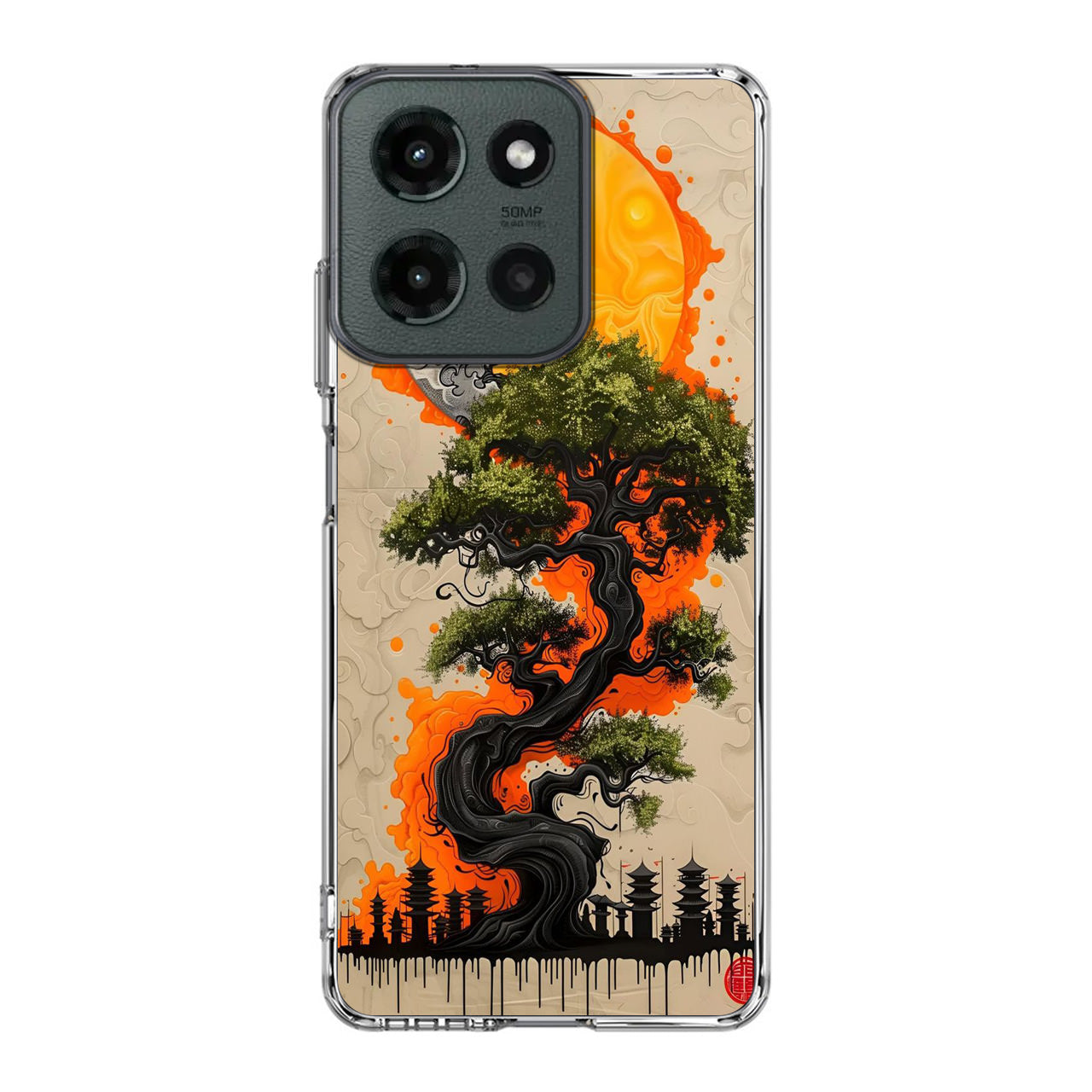 Eclipse of the Eternal Bonsai Motorola Moto G 2025 Case
