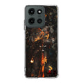 Ember King Warden Cursed Flame Motorola Moto G 2025 Case