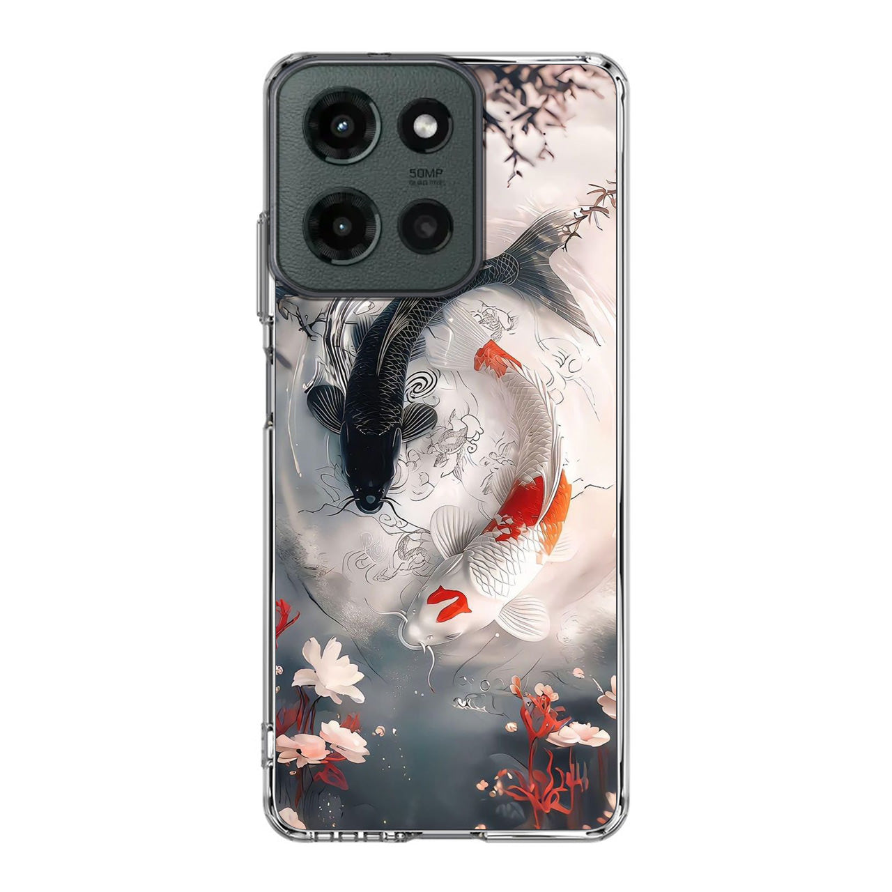 Eternal Balance of The Koi Spirits Motorola Moto G 2025 Case