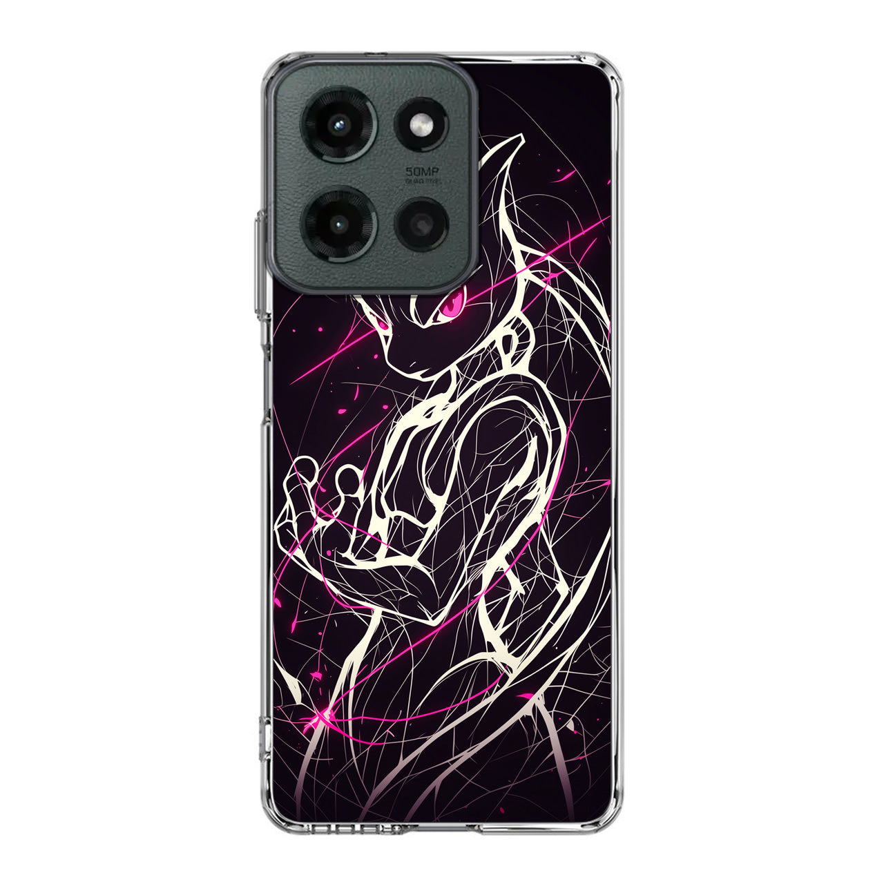 Mewtwo Cosmic Energy Motorola Moto G 2025 Case
