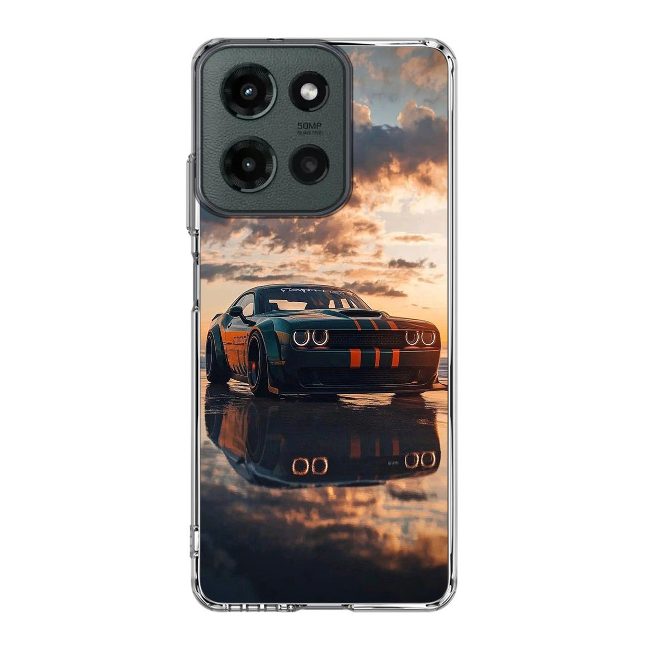 Muscle Meets Mirage Motorola Moto G 2025 Case