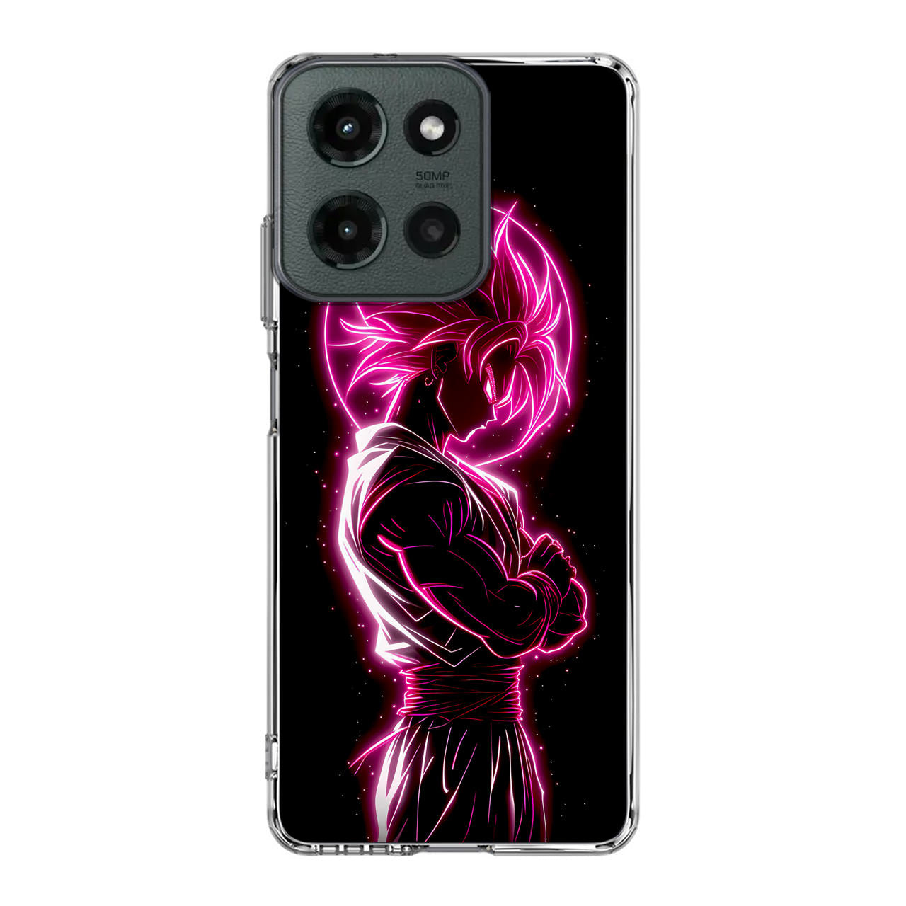 Pink Radiant Saiyan Motorola Moto G 2025 Case
