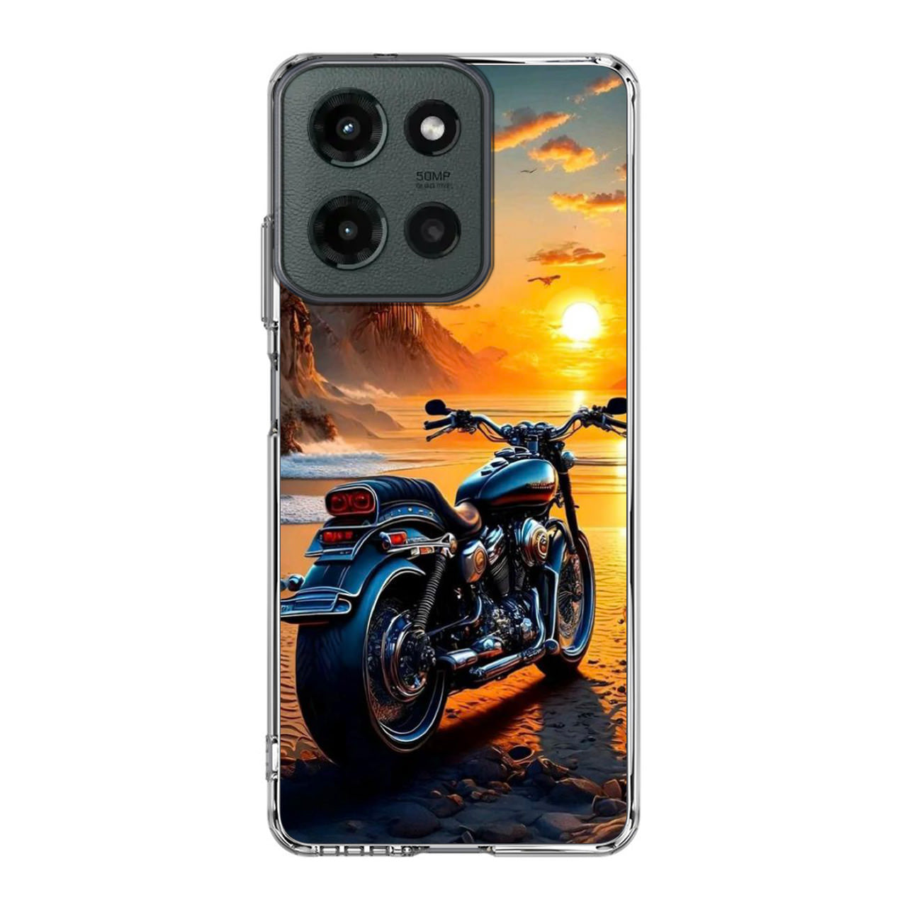 Ride Into the Blaze Motorola Moto G 2025 Case