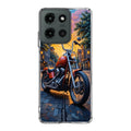 Sunset Thunder Ride Into the Glow Motorola Moto G 2025 Case