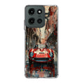 The Art of Motion Through Time Motorola Moto G 2025 Case