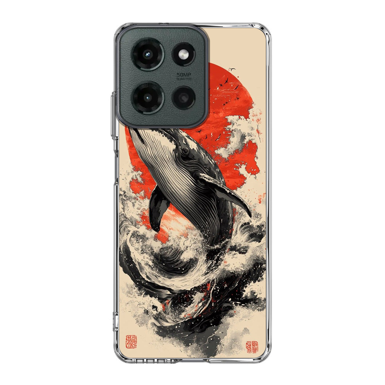 The Whale Rises Motorola Moto G 2025 Case
