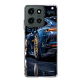 Velvet Thunder Elegance on Wheels Motorola Moto G 2025 Case