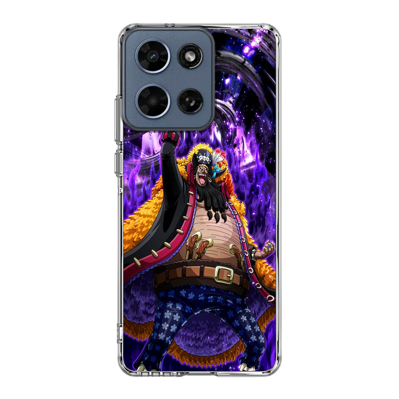Kurohige Black Spiral Motorola Moto G 2026 Case