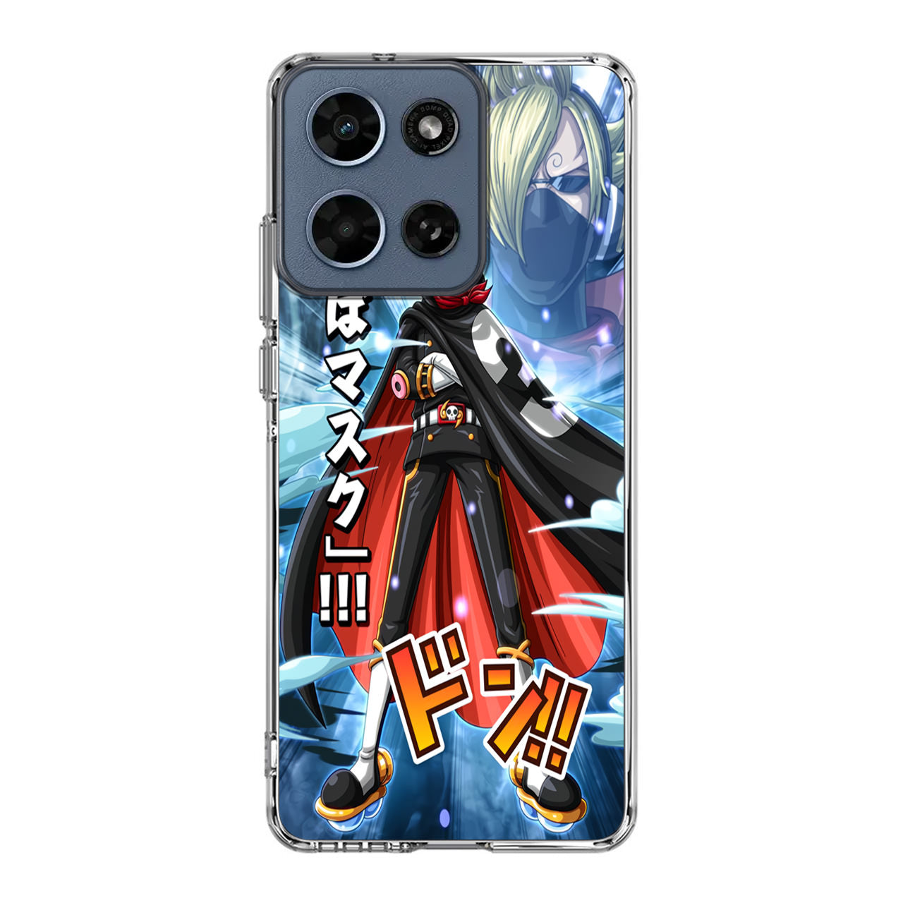 Stealth Black Sanji Motorola Moto G 2026 Case