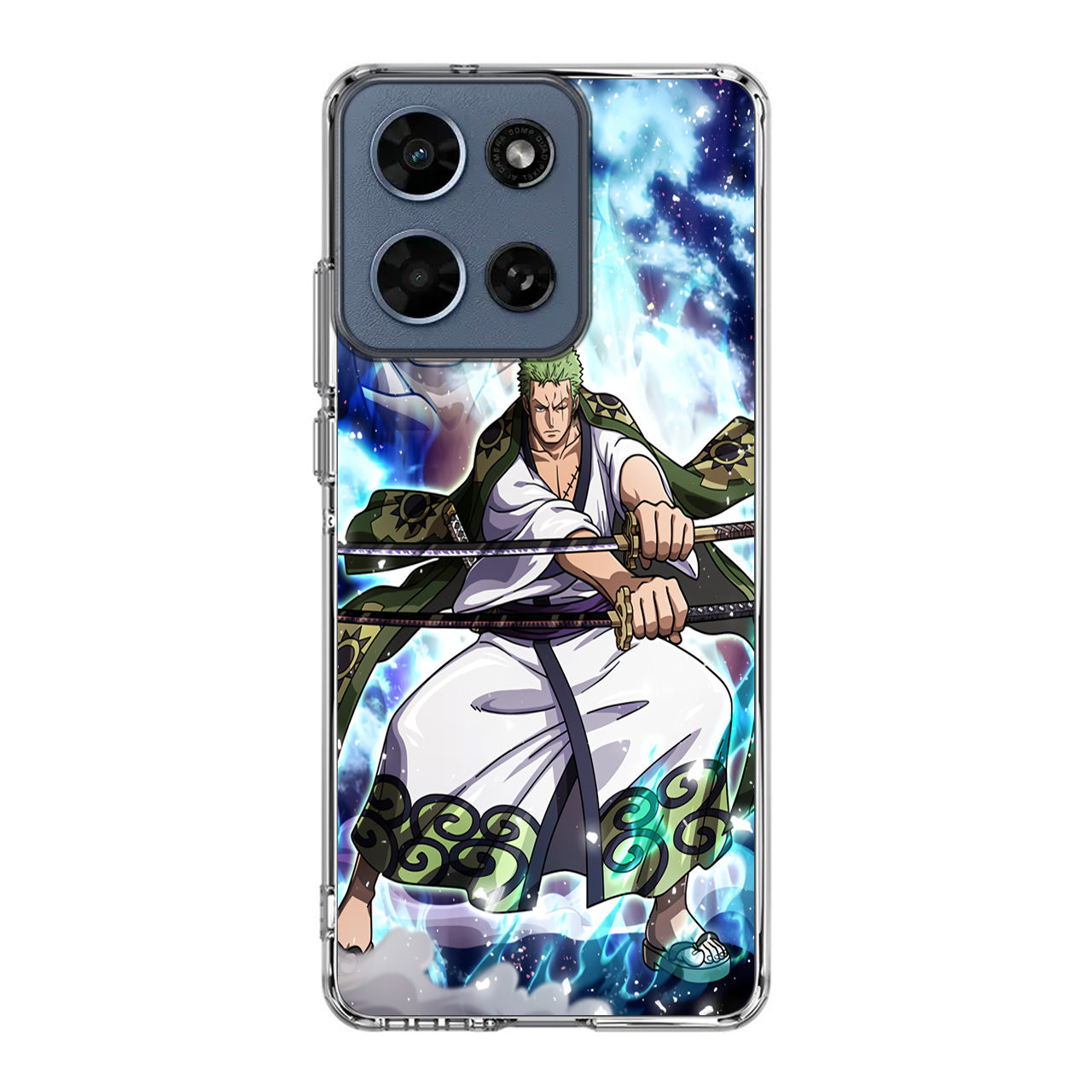 Zoro Two-Sword Style Arc Wano Motorola Moto G 2026 Case
