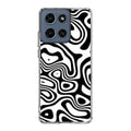 Abstract Black and White Background Motorola Moto G 2026 Case