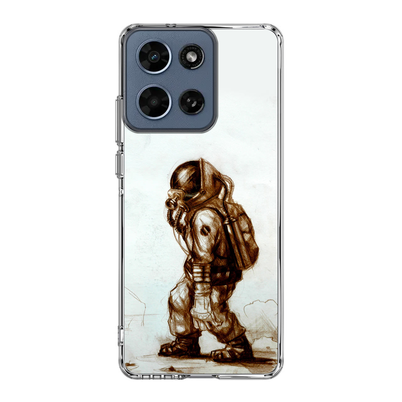 Astronaut Heavy Walk Motorola Moto G 2026 Case