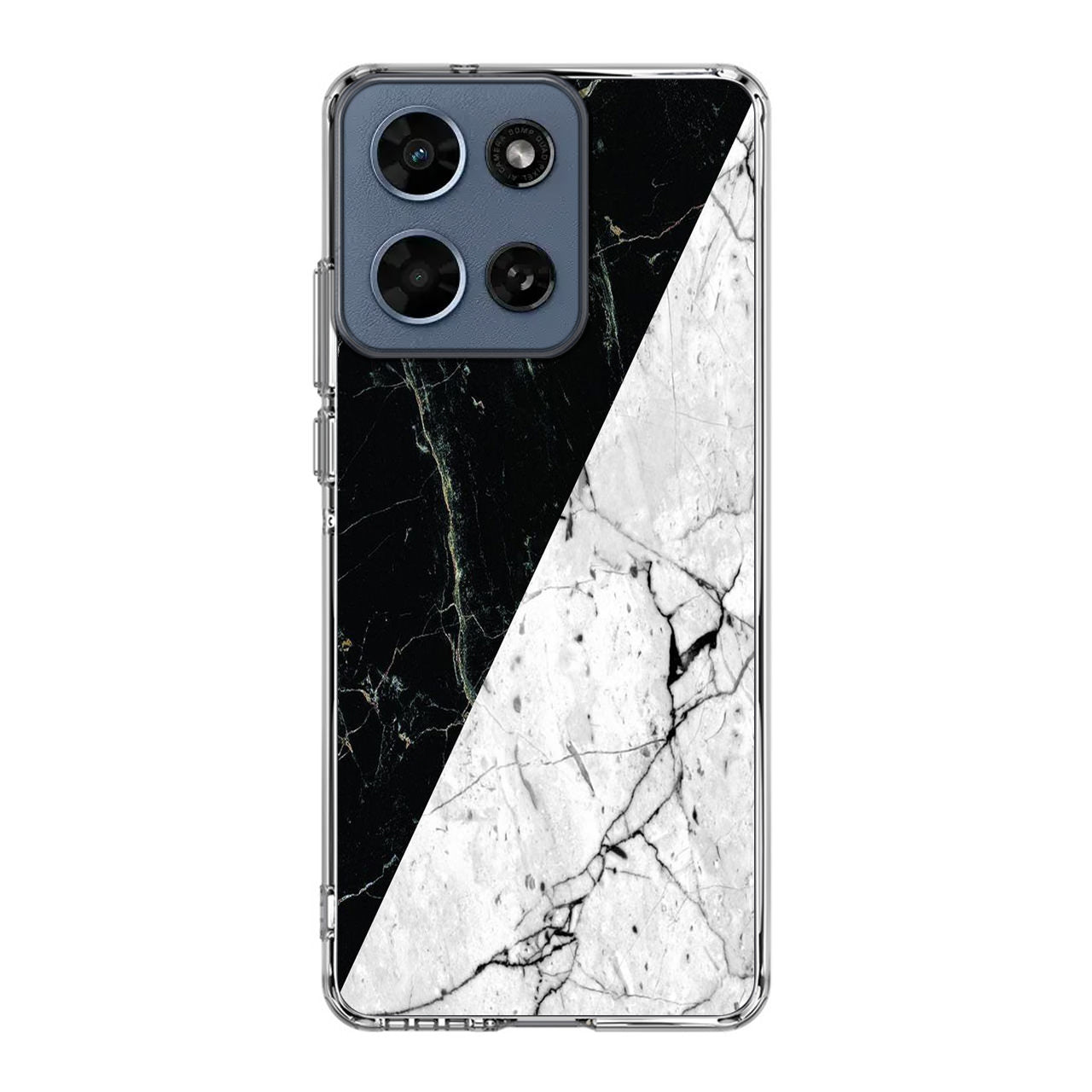 B&W Marble Motorola Moto G 2026 Case