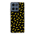 Bananas Fruit Pattern Black Motorola Moto G 2026 Case