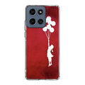 Banksy Girl With Balloons Red Motorola Moto G 2026 Case