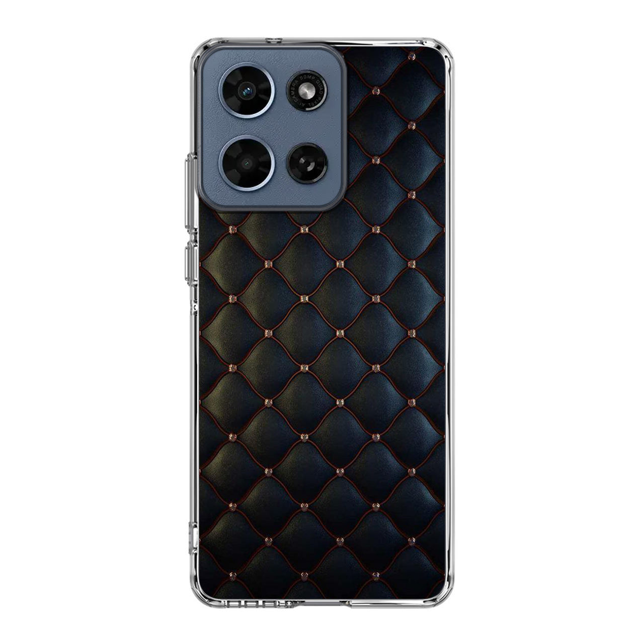 Black Royal Pattern Motorola Moto G 2026 Case