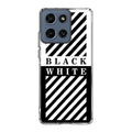 Black White Stripes Motorola Moto G 2026 Case