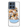Cats on A Bowl Motorola Moto G 2026 Case