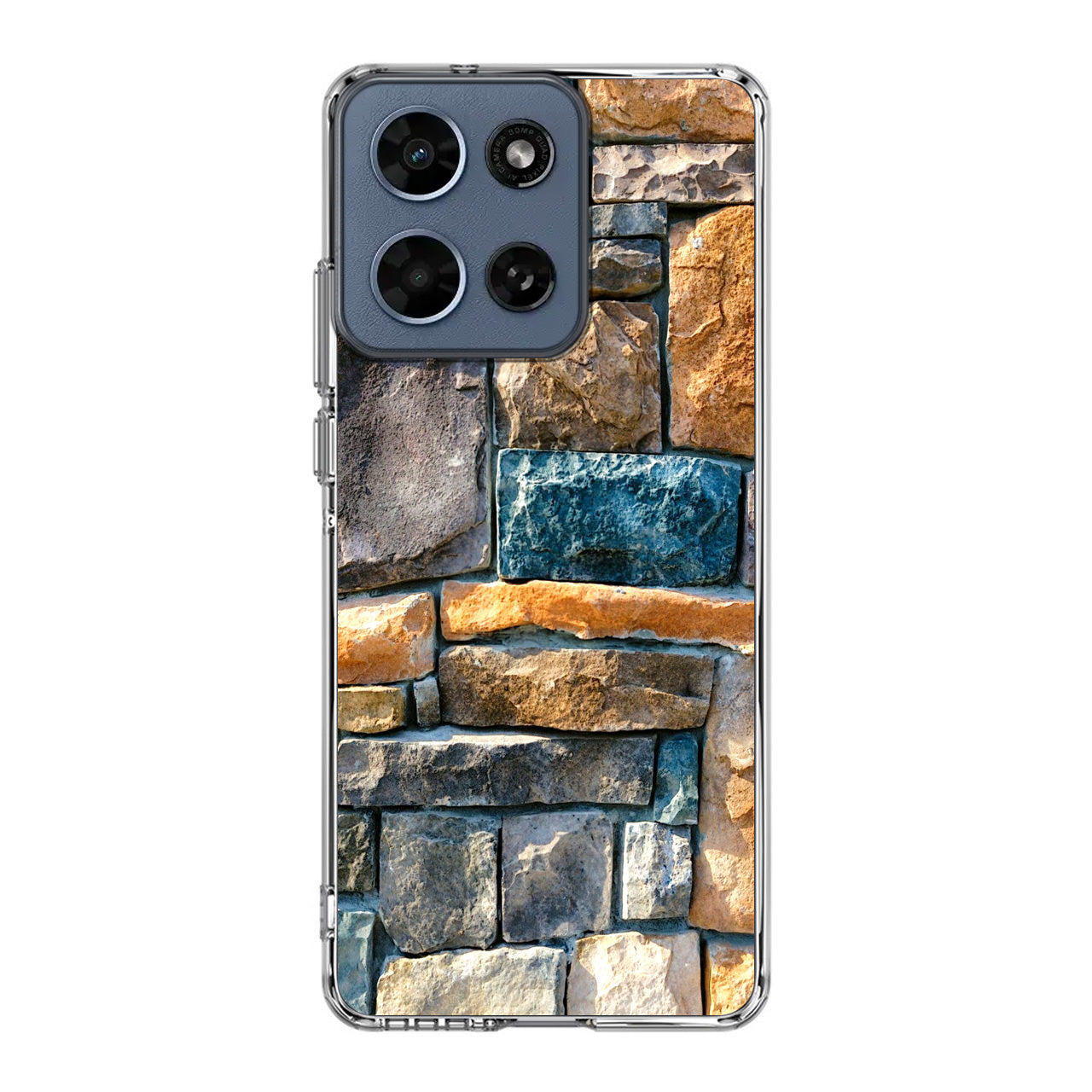 Colored Stone Piles Motorola Moto G 2026 Case