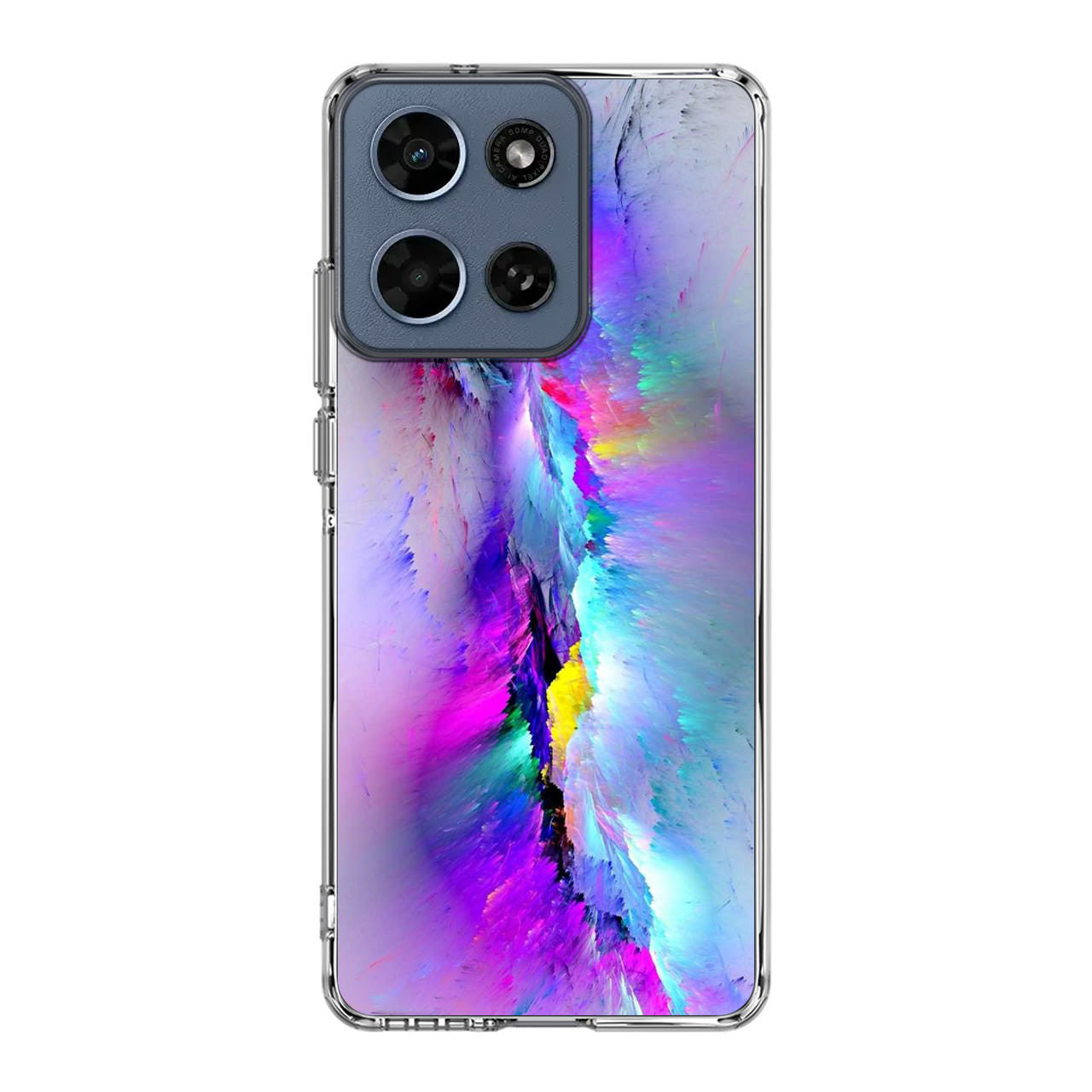 Colorful Abstract Smudges Motorola Moto G 2026 Case