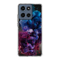 Colorful Dust Art on Black Motorola Moto G 2026 Case