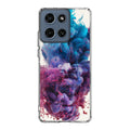 Colorful Dust Art on White Motorola Moto G 2026 Case