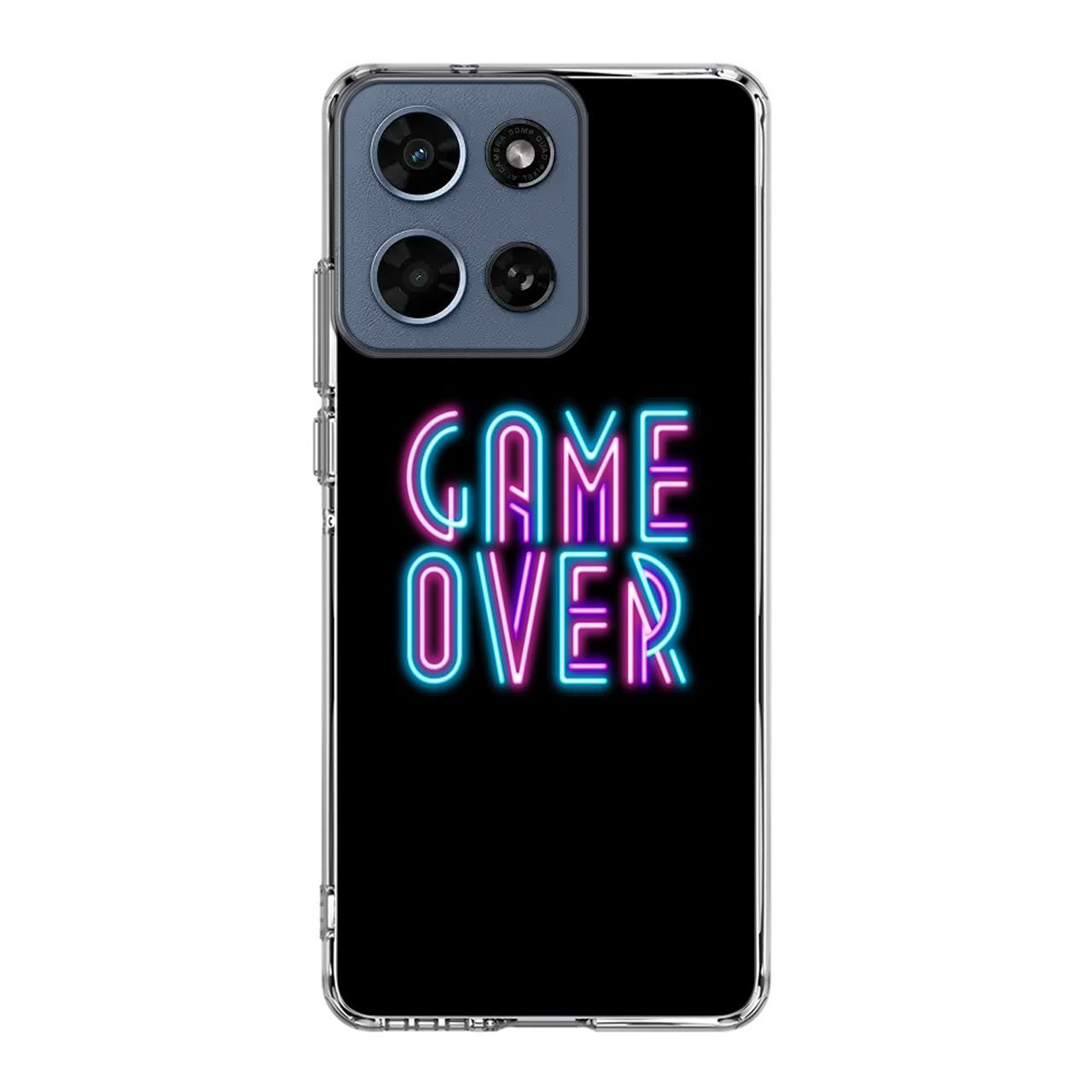 Game Over Neon Motorola Moto G 2026 Case