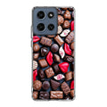 I Love Choco Pattern Motorola Moto G 2026 Case