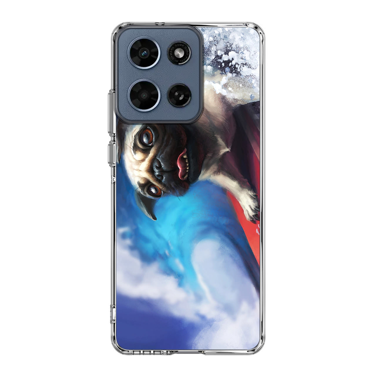 Pug Surfers Motorola Moto G 2026 Case