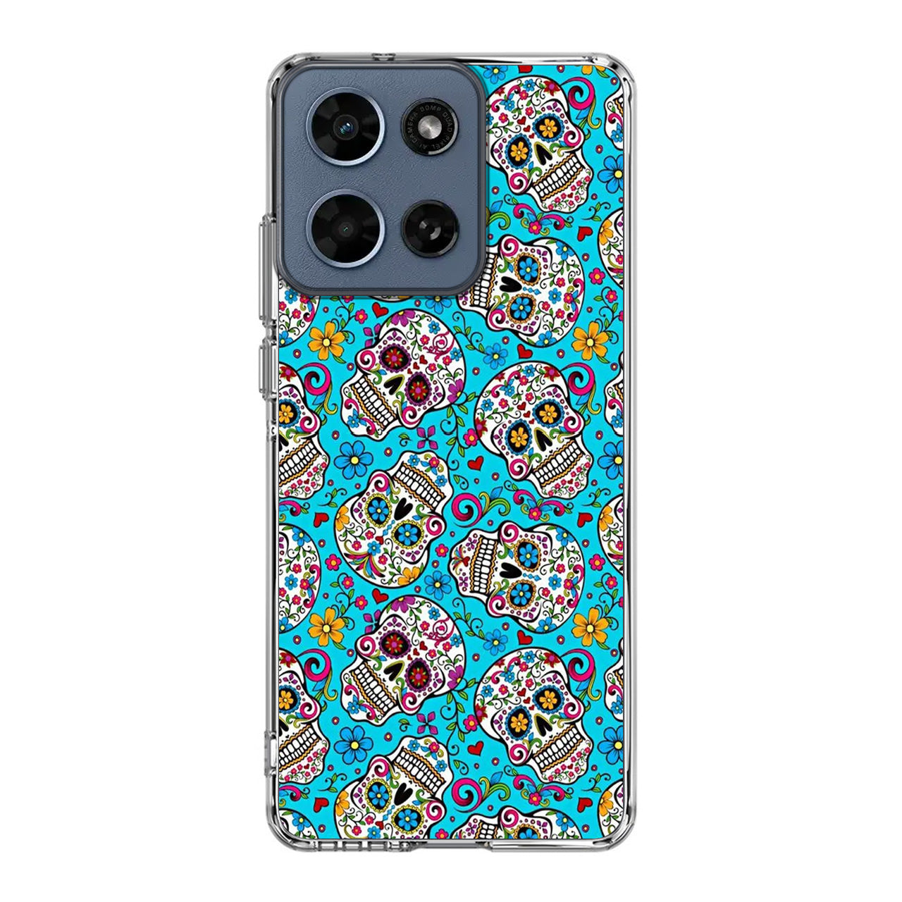Skull Floral Sugar Motorola Moto G 2026 Case