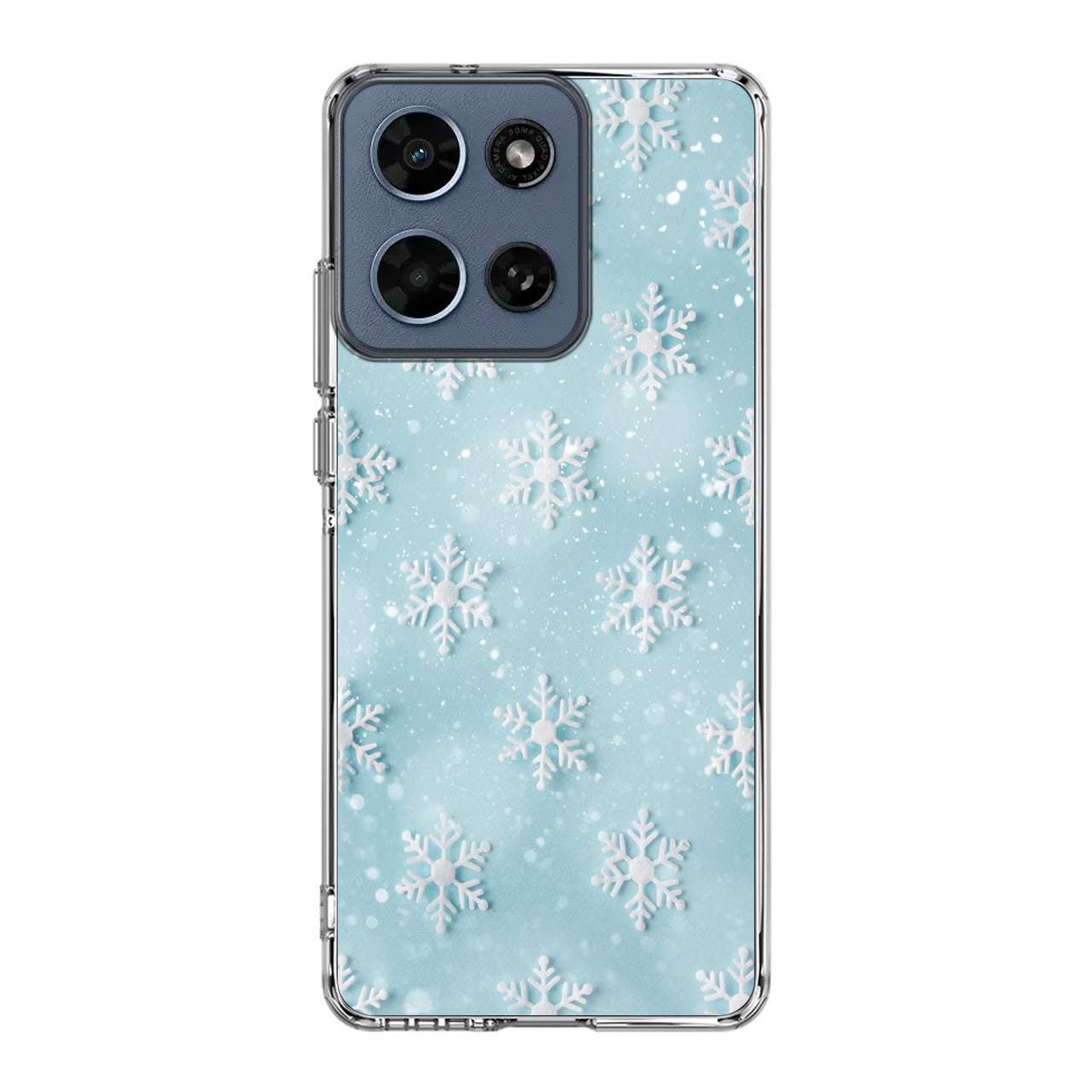 Snowflakes Pattern Motorola Moto G 2026 Case
