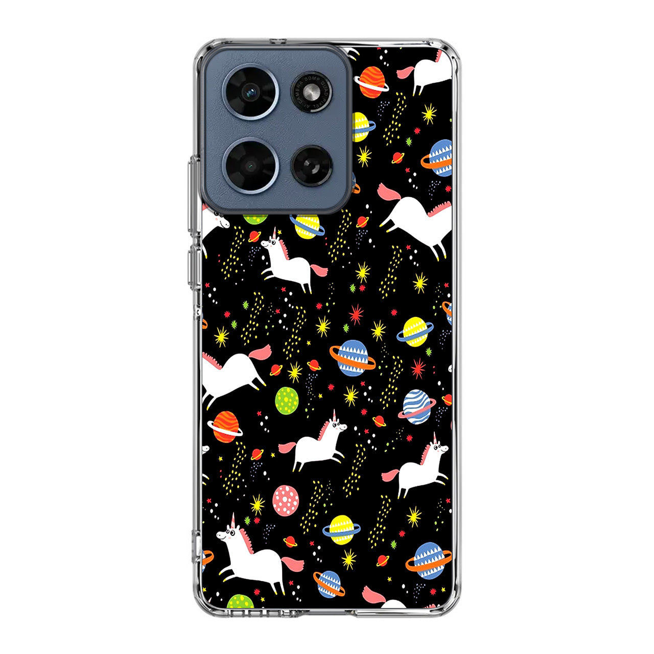 Space Unicorn Pattern Motorola Moto G 2026 Case