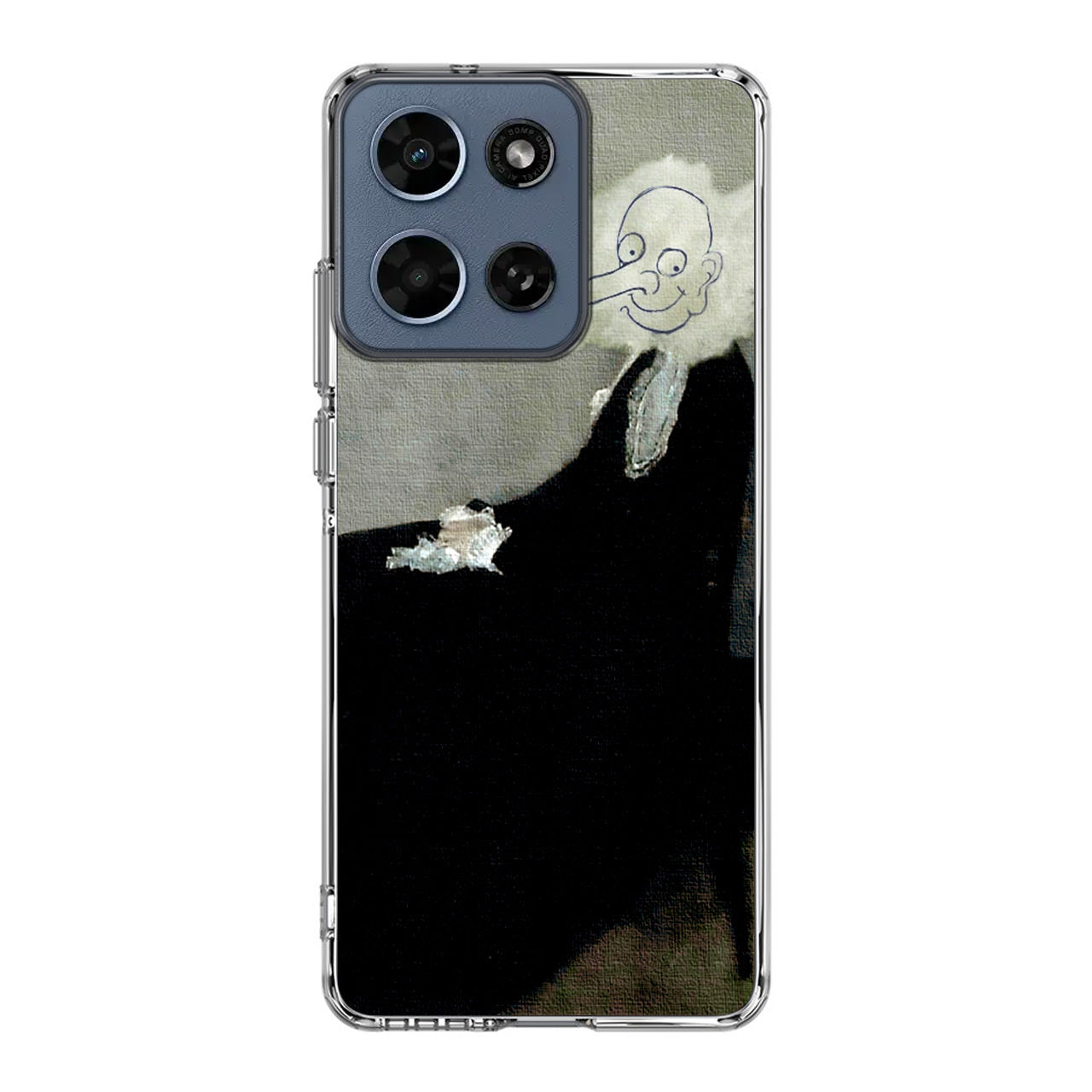 Whistler's Mother by Mr. Bean Motorola Moto G 2026 Case
