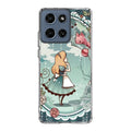 Alice And Cheshire Cat Poster Motorola Moto G 2026 Case